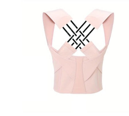 Unisex posture corrector back brace from My Store, showing adjustable straps and supportive design for better spinal alignment.