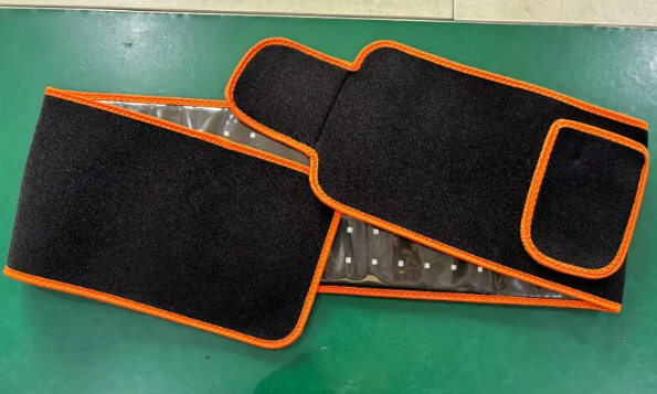 Active Thrive LED Infrared Belt Therapy Device showing a flexible belt with LED lights for infrared therapy treatment.