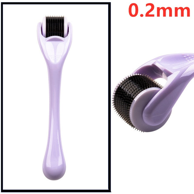 My Store Derma Face Roller with stainless steel roller for facial massage and skin rejuvenation.