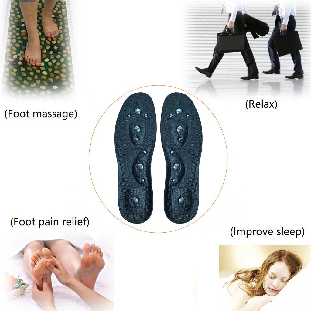 Active Thrive magnetic therapy insole designed for health and massage, showing the insole with embedded magnetic therapy elements.