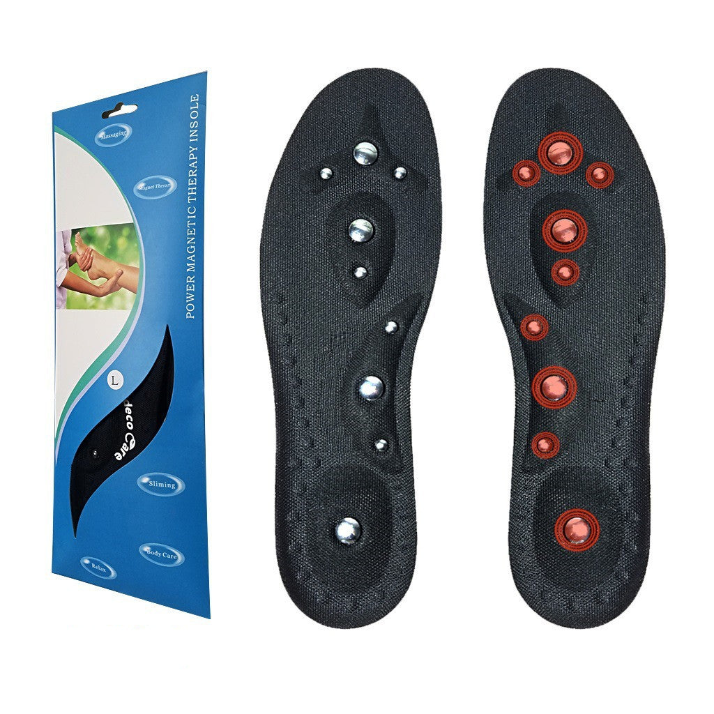 Active Thrive magnetic therapy insole for health and massage, showing the cushioned, supportive design with embedded magnets.