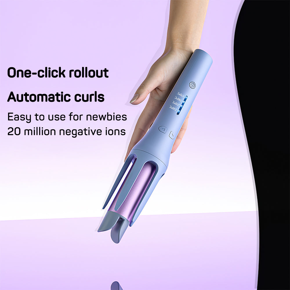 Automatic electric hair curler and waver iron from My Store with ceramic barrel, ready to create stylish curls and waves.