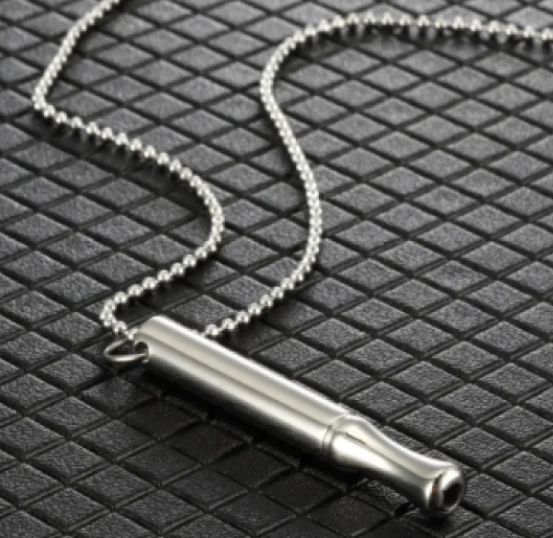 Breathing necklace for anxiety by My Store, showing a calming pendant with an adjustable chain and a sleek, minimalist design.