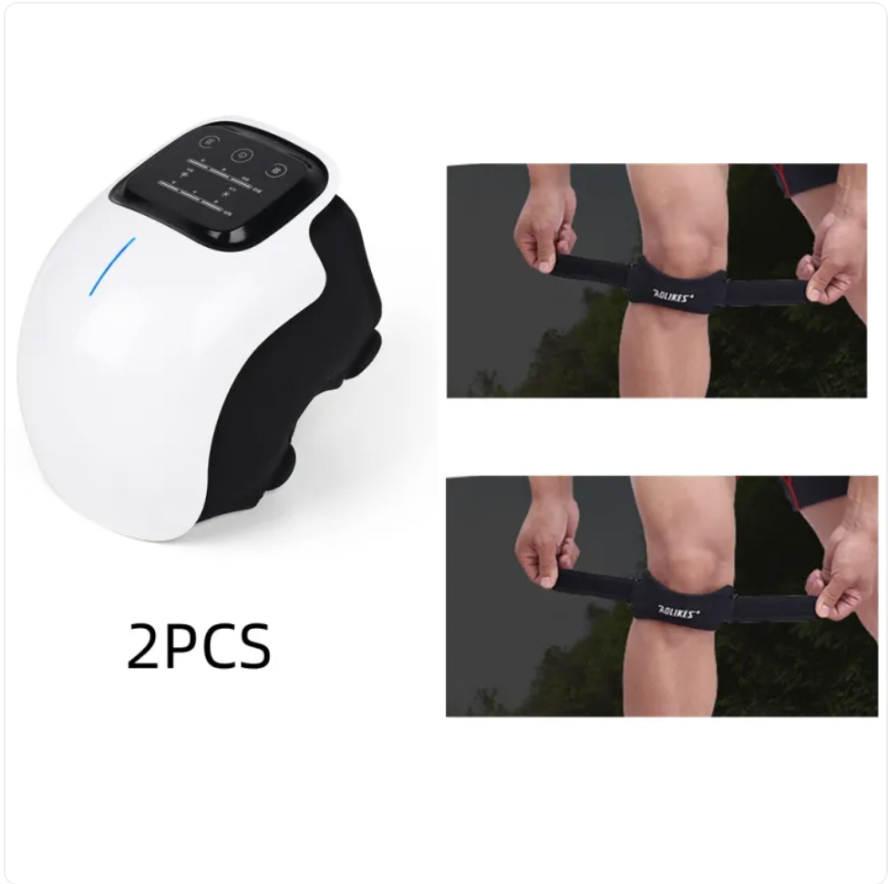 Physiotherapy relief device from My Store showing ergonomic design and adjustable straps for targeted pain relief.