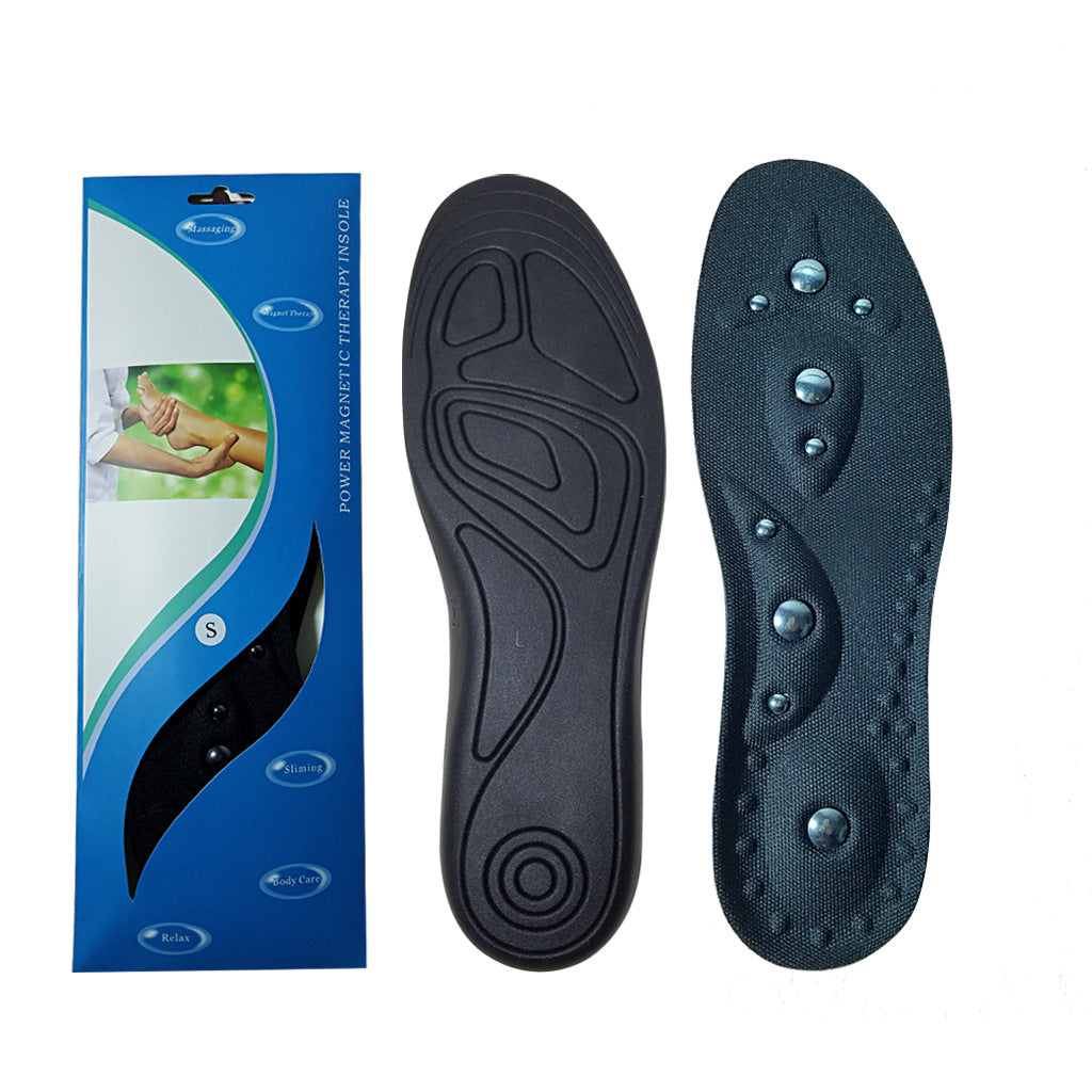 Active Thrive magnetic therapy insole designed for health and massage, showing the cushioned, textured surface and magnetic points.