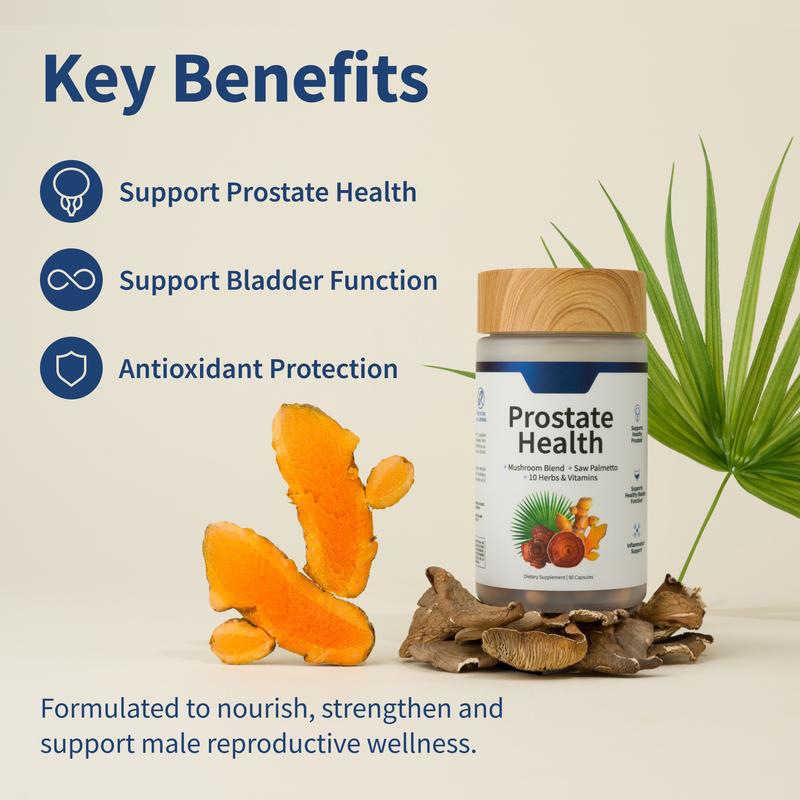 Nitric Oxide and Saw Palmetto capsule set by My Store, showing supplement bottles and capsules on a white background.