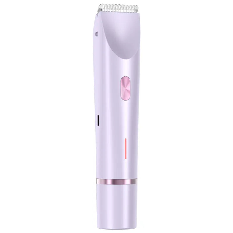 Women’s dual head hair remover and shaver from My Store, showing the sleek handheld device with dual shaving heads.