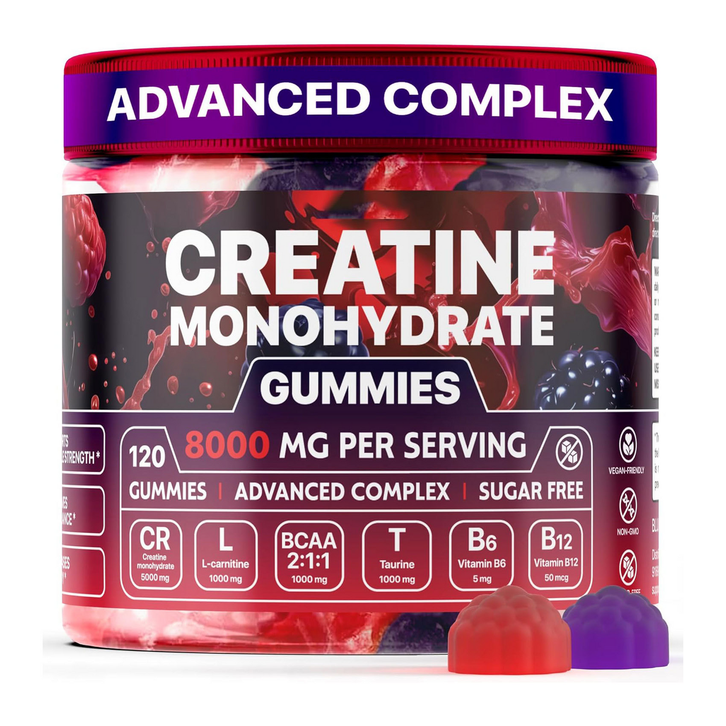 Muscle Boost Gummies from My Store showing a colorful bottle of dietary supplement gummies on a white background.
