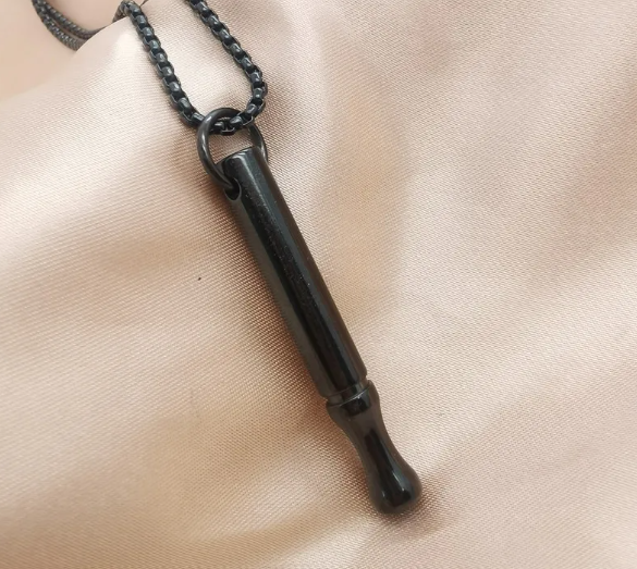 Breathing necklace for anxiety by My Store, featuring a calming pendant designed for mindful breathing and stress relief.